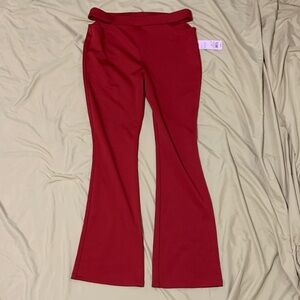 Wild Fable Red Flared Pants